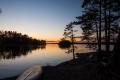 sweden lake evening